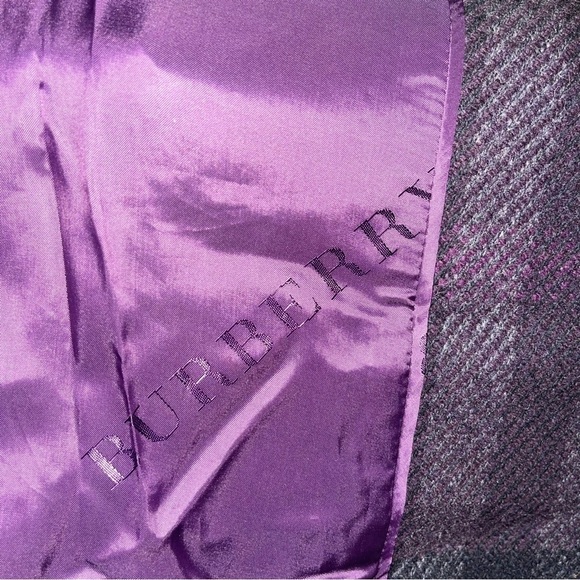 Burberry Women 100% Wool Coat Size 4 - Picture 3 of 12